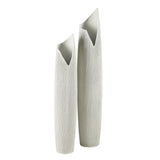 Elk H0017-9739 Swerve Vase - Large Off White