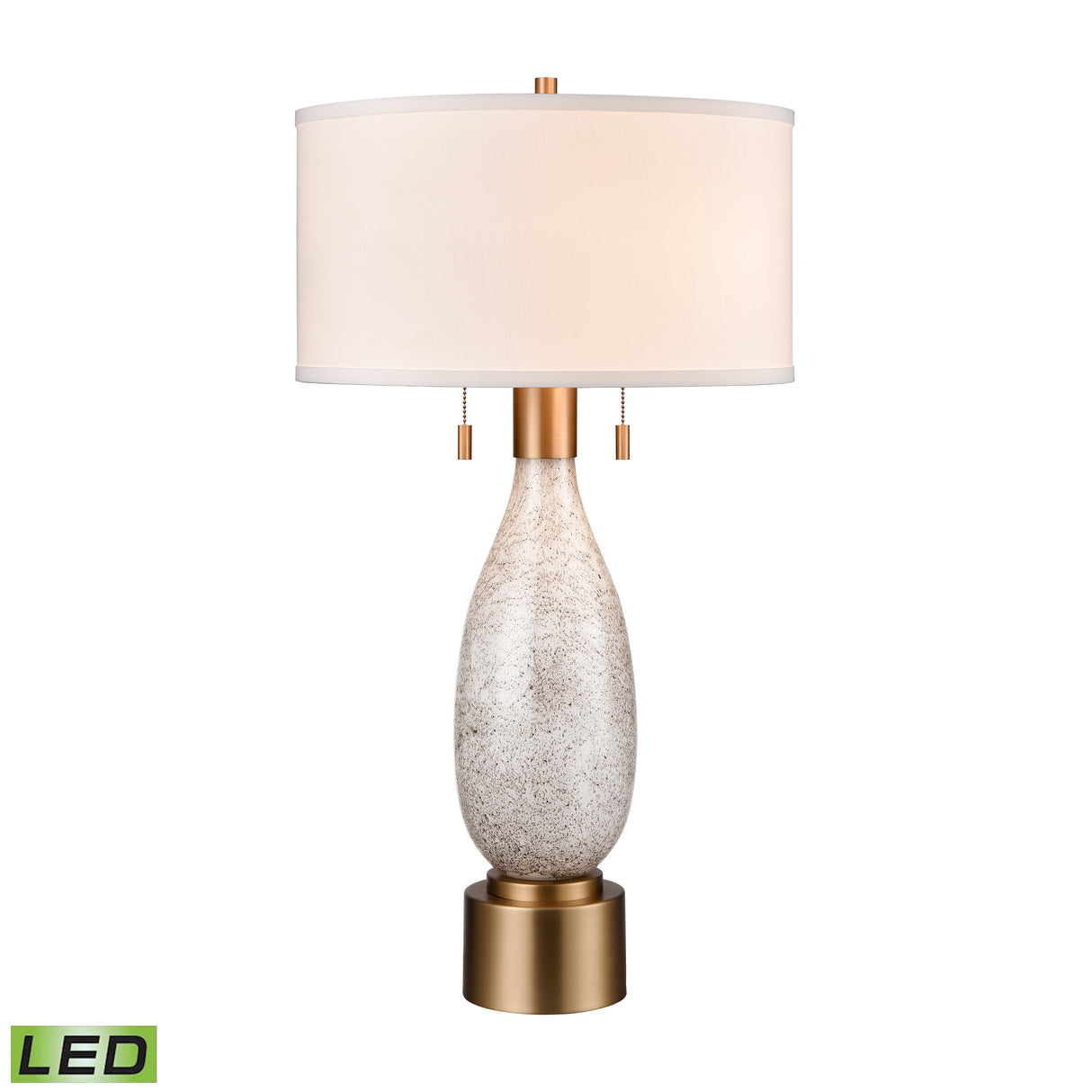 Elk H0019-10391-LED Carling 32'' High 2-Light Table Lamp - Includes LED Bulbs