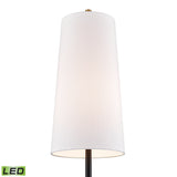 Elk H0019-11064-LED Matthias 65'' High 1-Light Floor Lamp - Matte Black - Includes LED Bulb