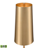 Elk H0019-11066-LED Matthias 65'' High 1-Light Floor Lamp - Aged Brass - Includes LED Bulb