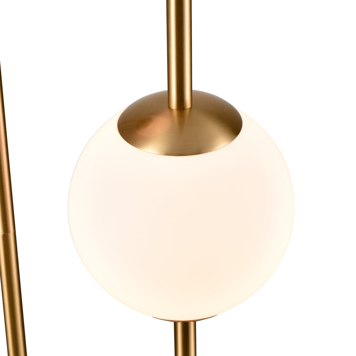 Elk H0019-11073 Bendel 57'' High 2-Light Floor Lamp - Aged Brass