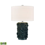 Elk H0019-11091-LED Larkin 25'' High 1-Light Table Lamp - Green Glazed - Includes LED Bulb