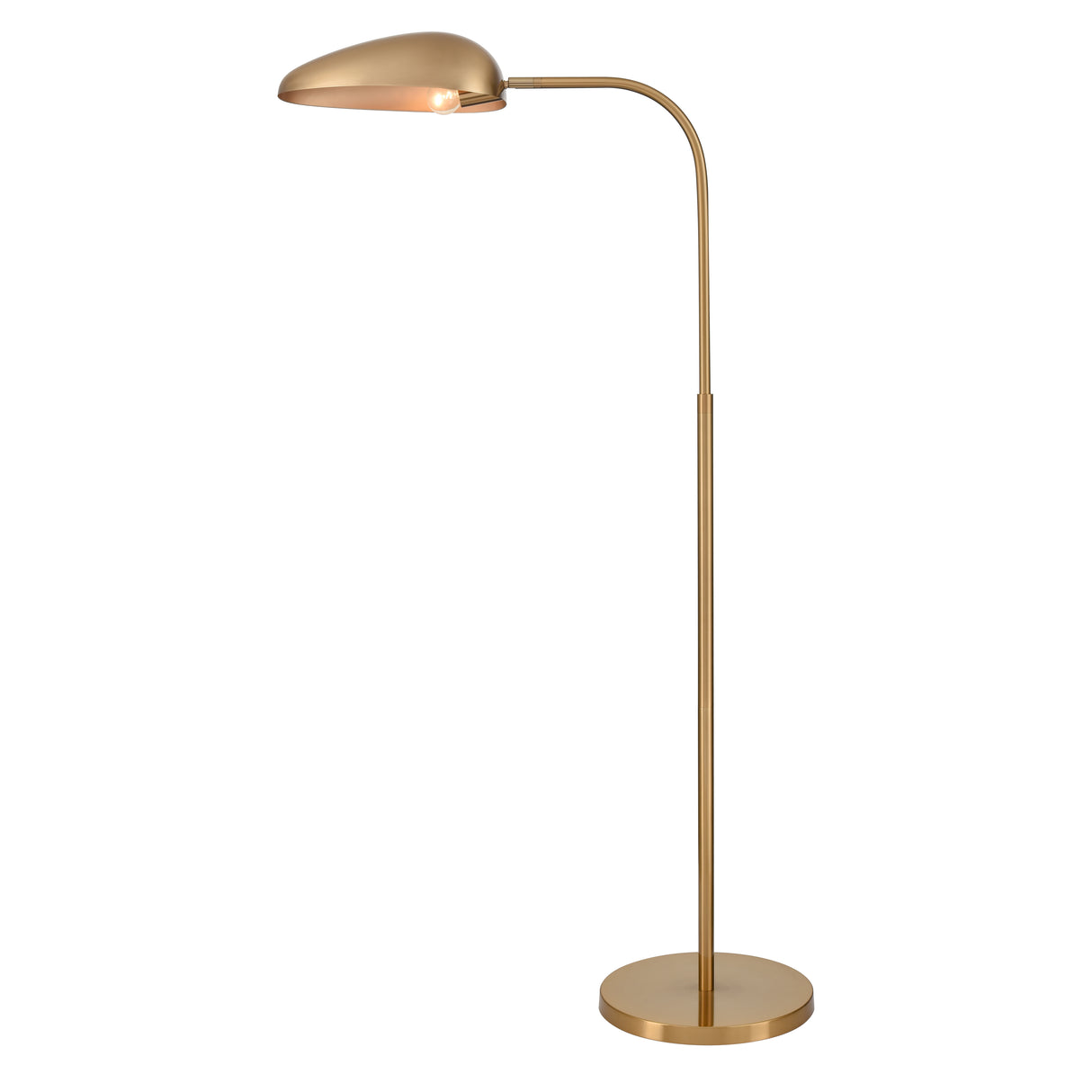 Elk H0019-11106 Alda 53.5'' High 1-Light Floor Lamp - Aged Brass