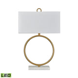 Elk H0019-11110-LED Murphy 30'' High 1-Light Table Lamp - Aged Brass - Includes LED Bulb