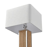 Elk H0019-11164-LED Webb 36'' High 1-Light Table Lamp - Natural with Polished Nickel - Includes LED Bulb