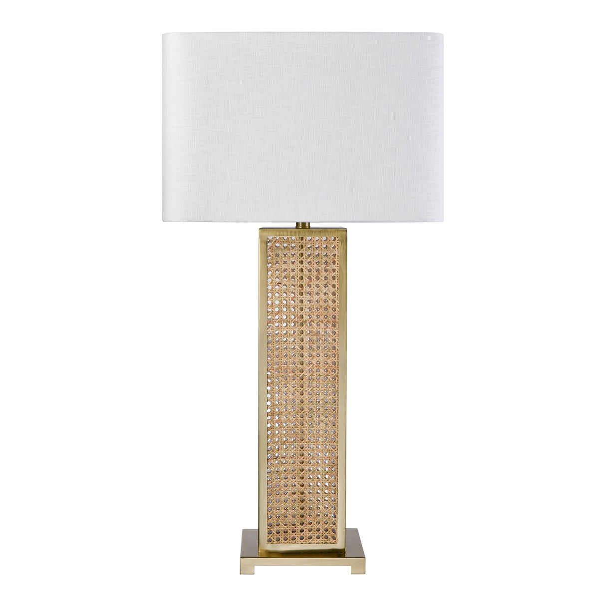 Elk H0019-11165 Webb 36'' High 1-Light Table Lamp - Natural with Brass