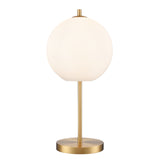 Elk H0019-11539 Orbital 22'' High 1-Light Table Lamp - Aged Brass