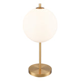 Elk H0019-11539 Orbital 22'' High 1-Light Table Lamp - Aged Brass
