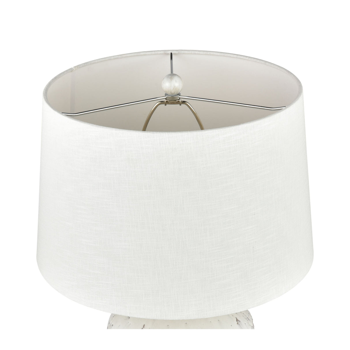 Elk H0019-7992 Rhoda 24'' High 1-Light Table Lamp - White