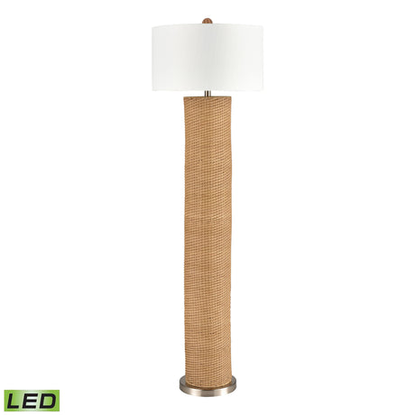 Elk H0019-8015-LED Mulberry Lane 64'' High 1-Light Floor Lamp - Natural - Includes LED Bulb