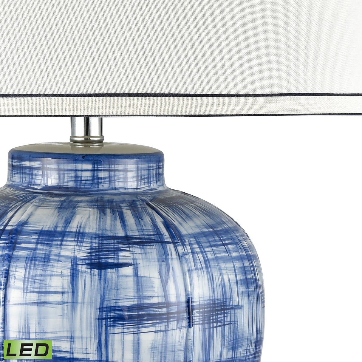 Elk H0019-8021-LED Bellcrossing 31'' High 1-Light Table Lamp - Blue - Includes LED Bulb