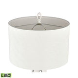 Elk H0019-8064-LED Jovian 30'' High 1-Light Table Lamp - Matte White - Includes LED Bulb
