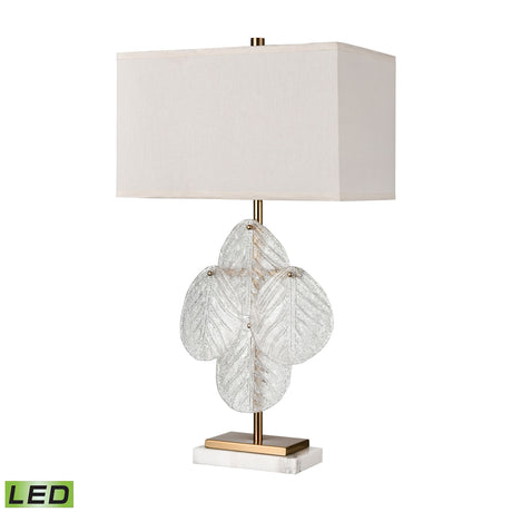 Elk H0019-8550-LED Glade 30'' High 1-Light Table Lamp - Satin Brass - Includes LED Bulb