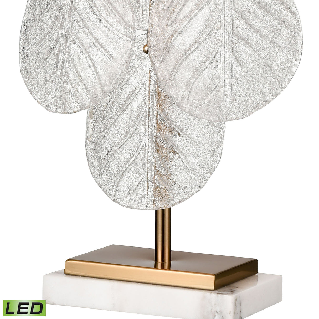 Elk H0019-8550-LED Glade 30'' High 1-Light Table Lamp - Satin Brass - Includes LED Bulb