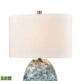Elk H0019-8552-LED Offshore 22'' High 1-Light Table Lamp - Blue - Includes LED Bulb