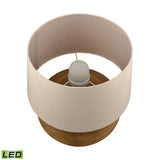 Elk H0019-8560-LED Terran 22'' High 1-Light Outdoor Table Lamp - Natural - Includes LED Bulb