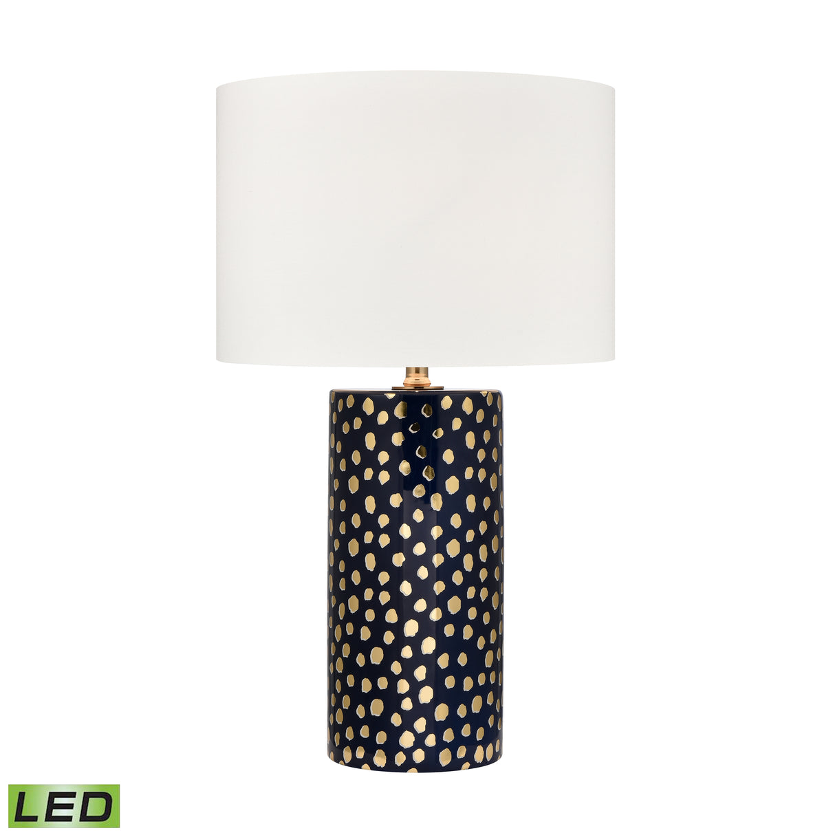 Elk H0019-9512-LED Signe 26'' High 1-Light Table Lamp - Navy - Includes LED Bulb