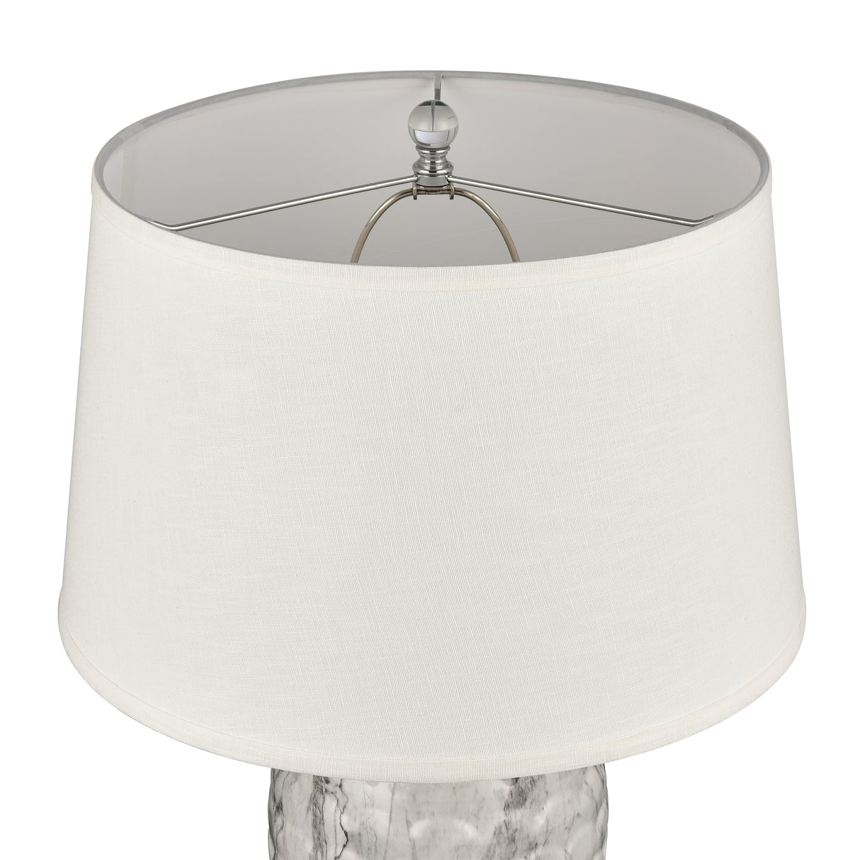 Elk H0019-9542 Causeway Waters 31'' High 1-Light Table Lamp - White