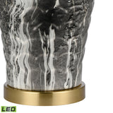 Elk H0019-9543-LED Causeway Waters 30'' High 1-Light Table Lamp - Black - Includes LED Bulb