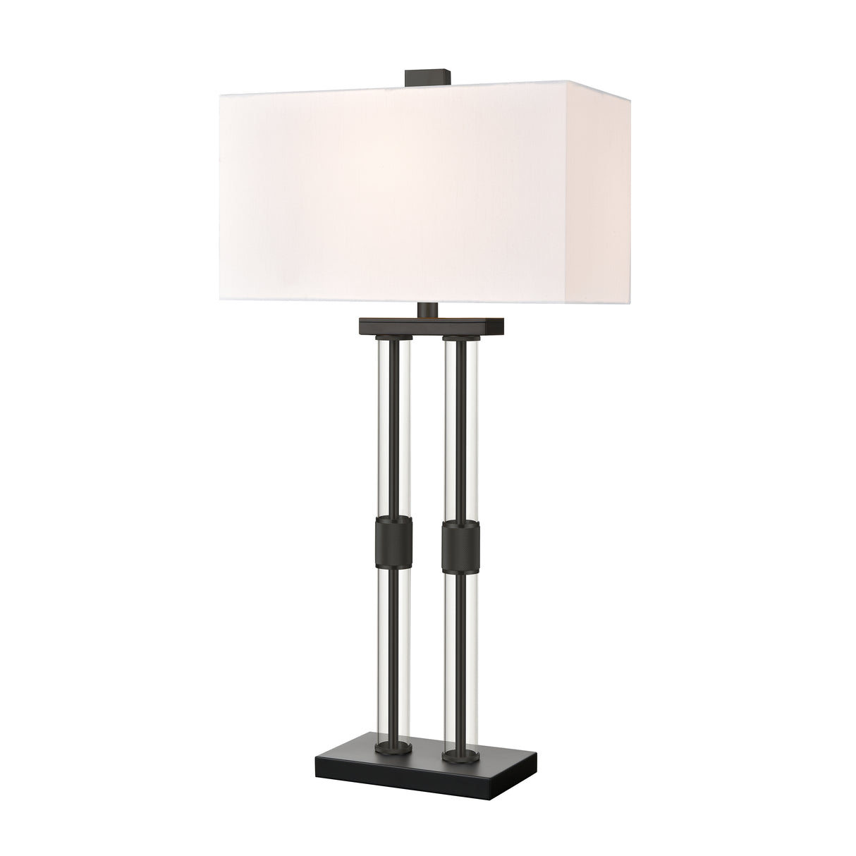 Elk H0019-9568 Roseden Court 34'' High 1-Light Table Lamp - Matte Black