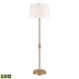 Elk H0019-9569-LED Roseden Court 62'' High 1-Light Floor Lamp - Aged Brass - Includes LED Bulb