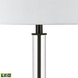 Elk H0019-9569B-LED Roseden Court 62'' High 1-Light Floor Lamp - Black - Includes LED Bulb