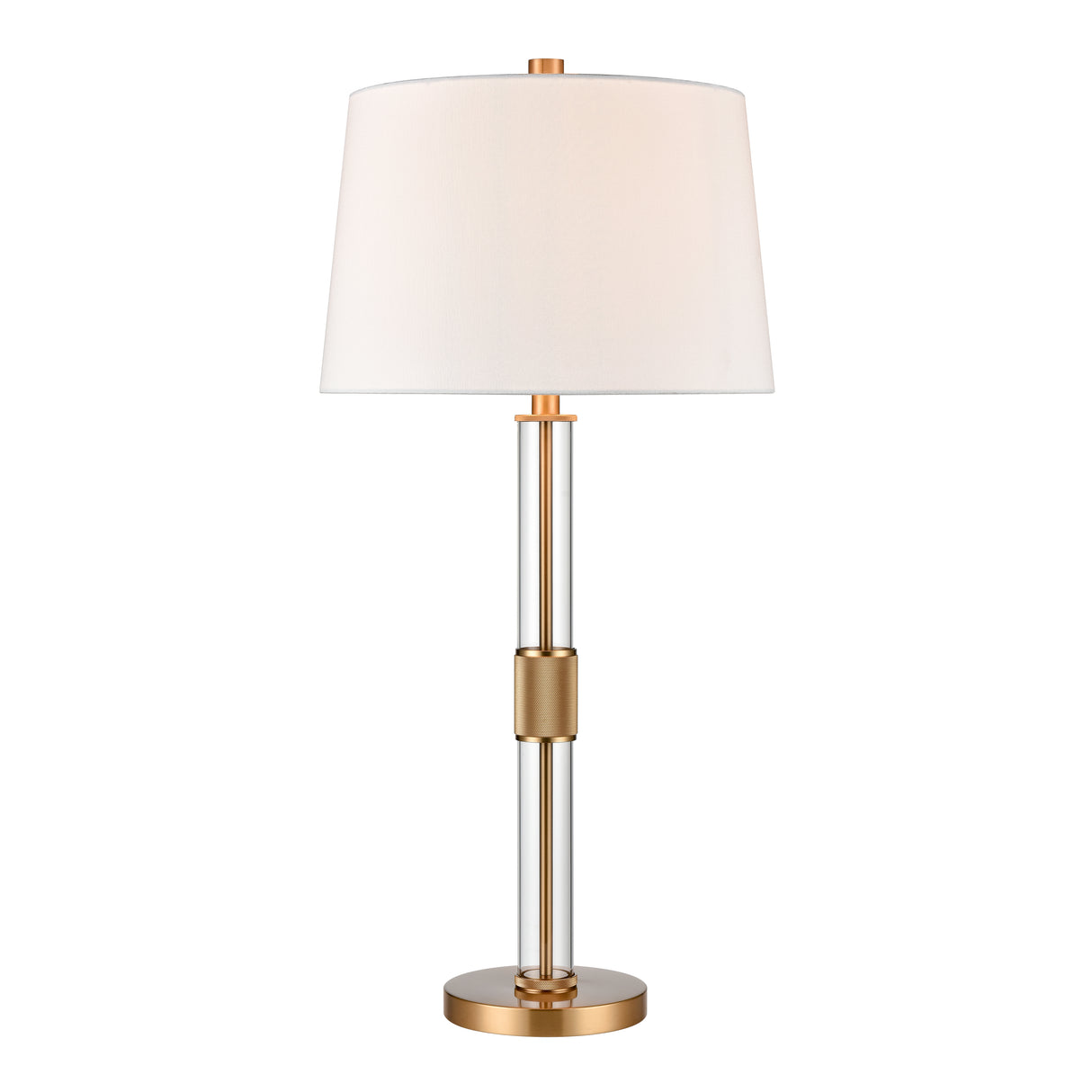 Elk H0019-9570 Roseden Court 33'' High 1-Light Table Lamp - Aged Brass