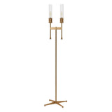 Elk H0019-9577 Beaconsfield 65'' High 2-Light Floor Lamp - Aged Brass