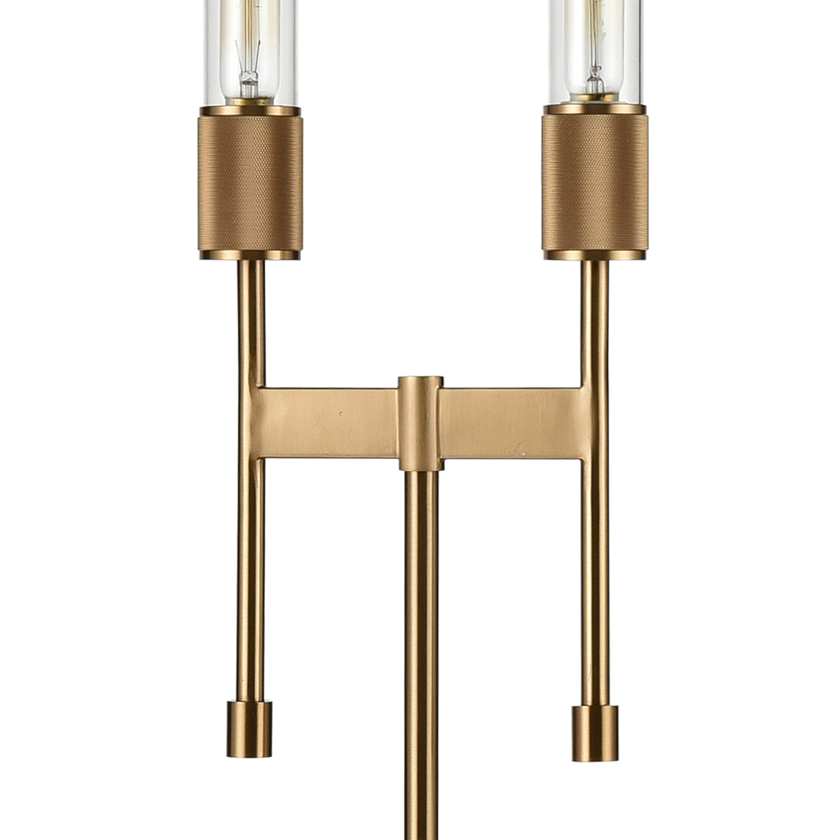 Elk H0019-9577 Beaconsfield 65'' High 2-Light Floor Lamp - Aged Brass