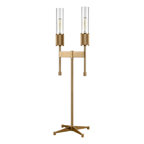 Elk H0019-9578 Beaconsfield 32'' High 2-Light Desk Lamp - Aged Brass