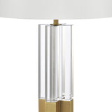 Elk H0019-9592 Upright 27'' High 1-Light Table Lamp - Clear