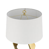 Elk H0019-9595 Optical 32'' High 1-Light Table Lamp - Brass