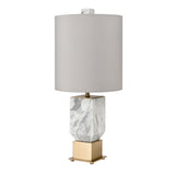 Elk H0019-9597 Touchstone 27'' High 1-Light Table Lamp - White