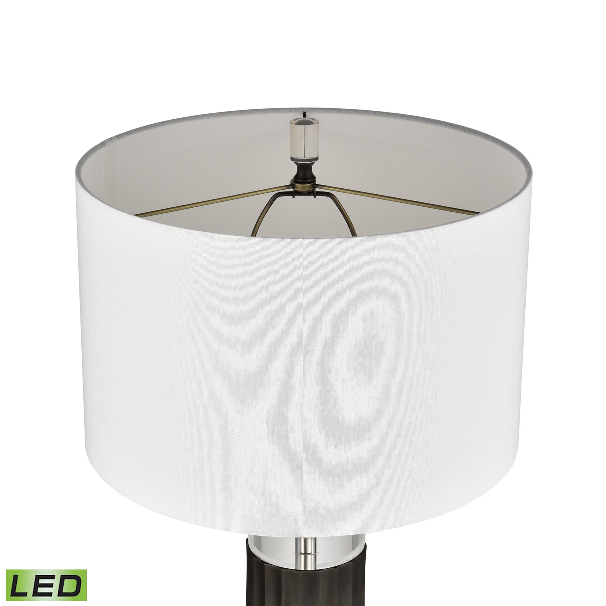 Elk H0019-9601-LED Journey 30'' High 1-Light Table Lamp - Black - Includes LED Bulb