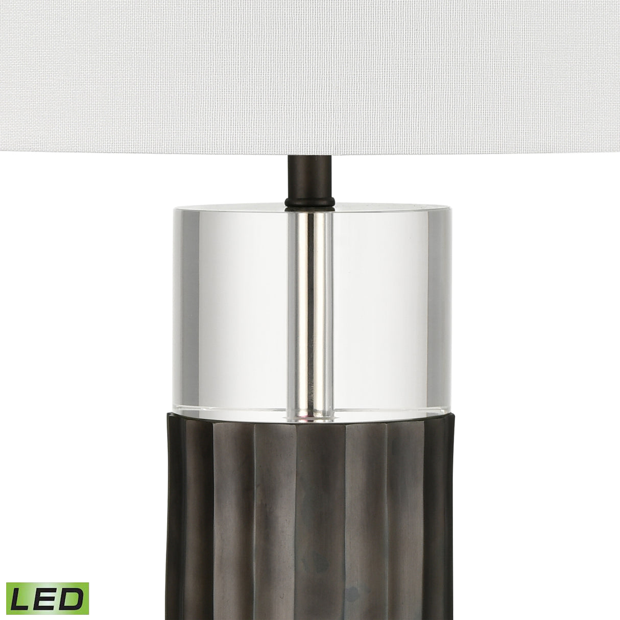 Elk H0019-9601-LED Journey 30'' High 1-Light Table Lamp - Black - Includes LED Bulb