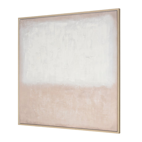 Elk H0026-10459 White Colorfield Abstract Framed Wall Art