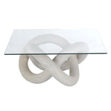 Elk H0075-9438 Knotty Coffee Table - White
