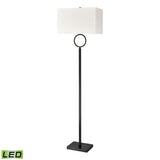 Elk H019-7224-LED Staffa 62'' High 1-Light Floor Lamp - Matte Black - Includes LED Bulb