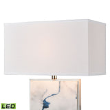 Elk H019-7229-LED Belhaven 28'' High 1-Light Table Lamp - Blue - Includes LED Bulb