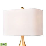 Elk H019-7232-LED Mercurial 29'' High 1-Light Table Lamp - Gold - Includes LED Bulb