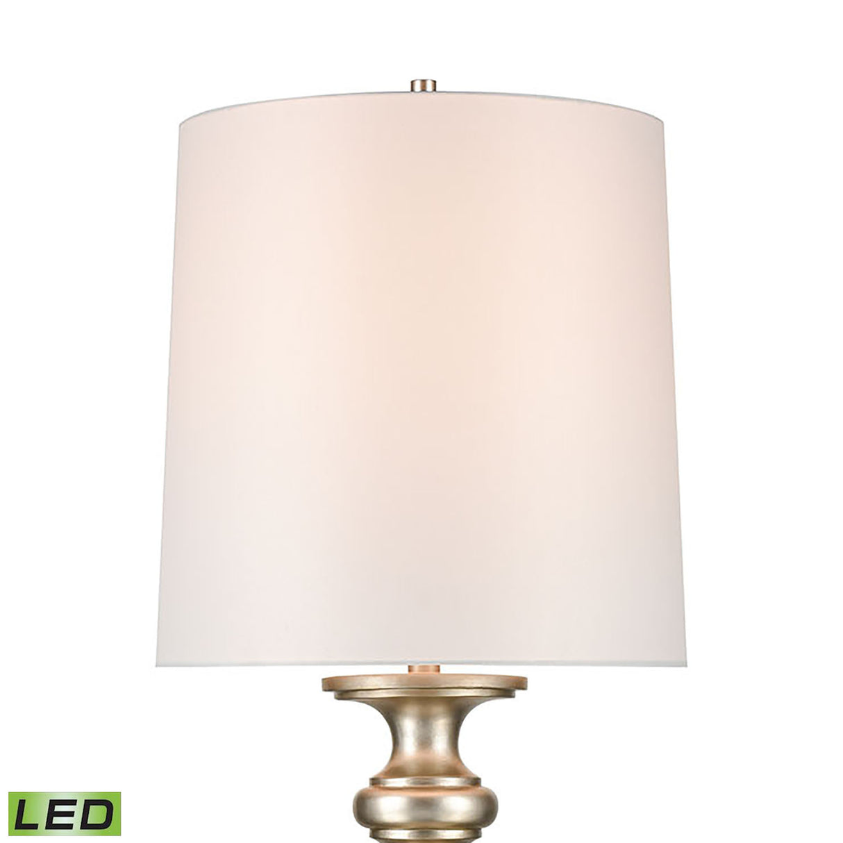 Elk H019-7248-LED Cabello 78'' High 1-Light Floor Lamp - Antique Silver - Includes LED Bulb