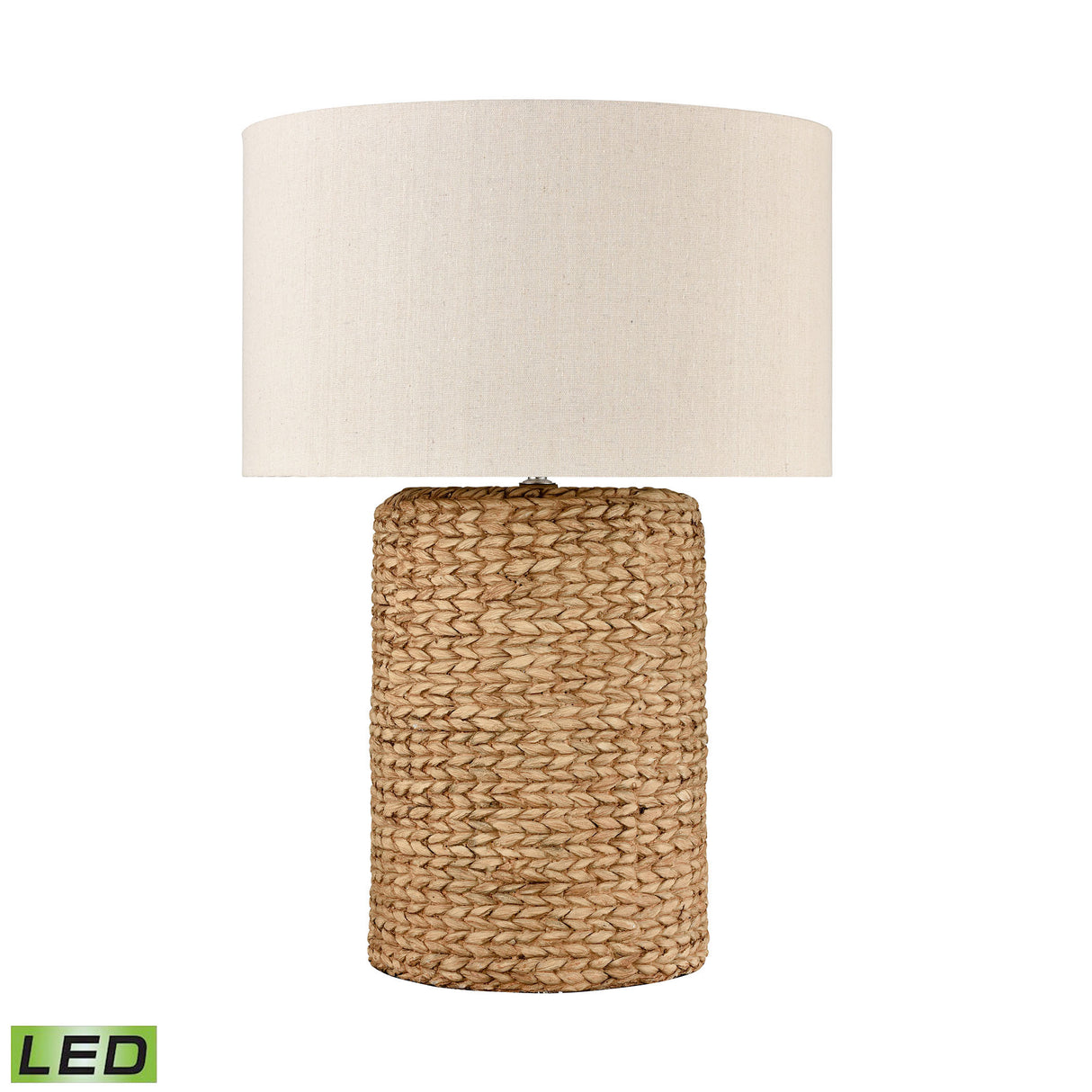 Elk H019-7258-LED Wefen 26'' High 1-Light Table Lamp - Natural - Includes LED Bulb