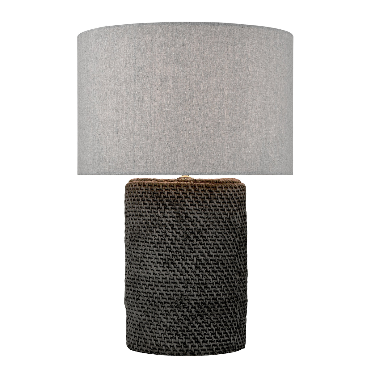 Elk H019-7259-LED Wefen 24'' High 1-Light Table Lamp - Gray - Includes LED Bulb