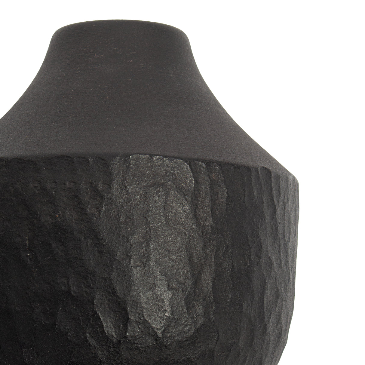 Elk H0517-10719 Shadow Vase - Small Matte Black