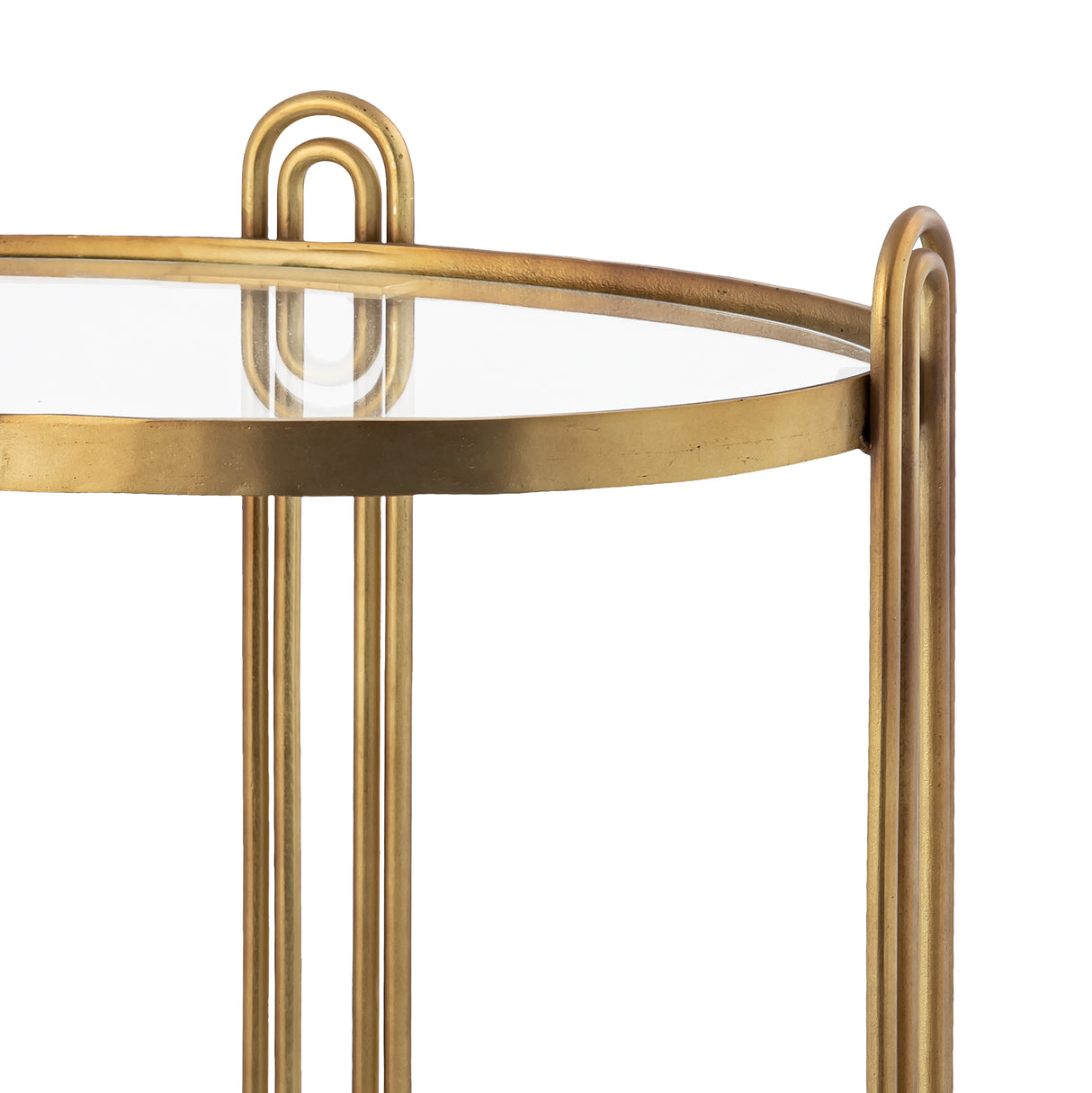 Elk H0895-10845 Arch Accent Table - Gold