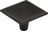 Atlas Homewares Dap Square Knob 2 Inch Matte Black