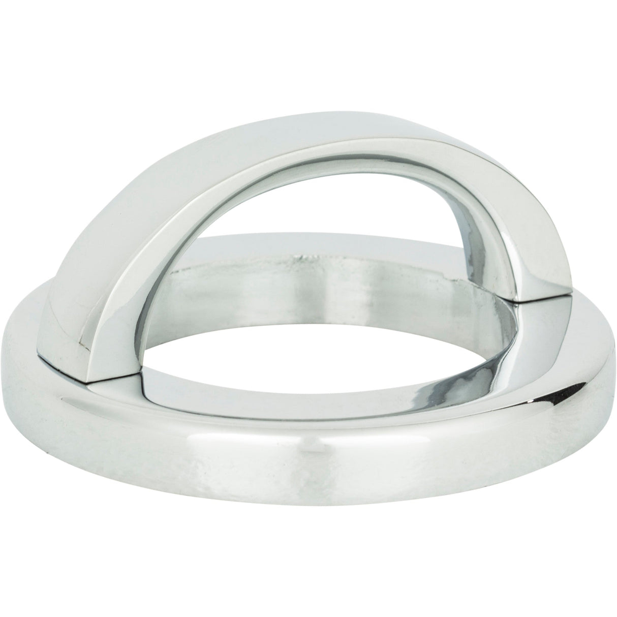 Atlas Homewares Tableau Round Base and Top 1 13/16 Inch (c-c) Polished Chrome