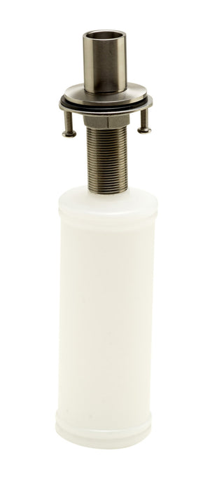 ALFI brand AB5006-BSS Modern Round Brushed Stainless Steel Soap Dispenser