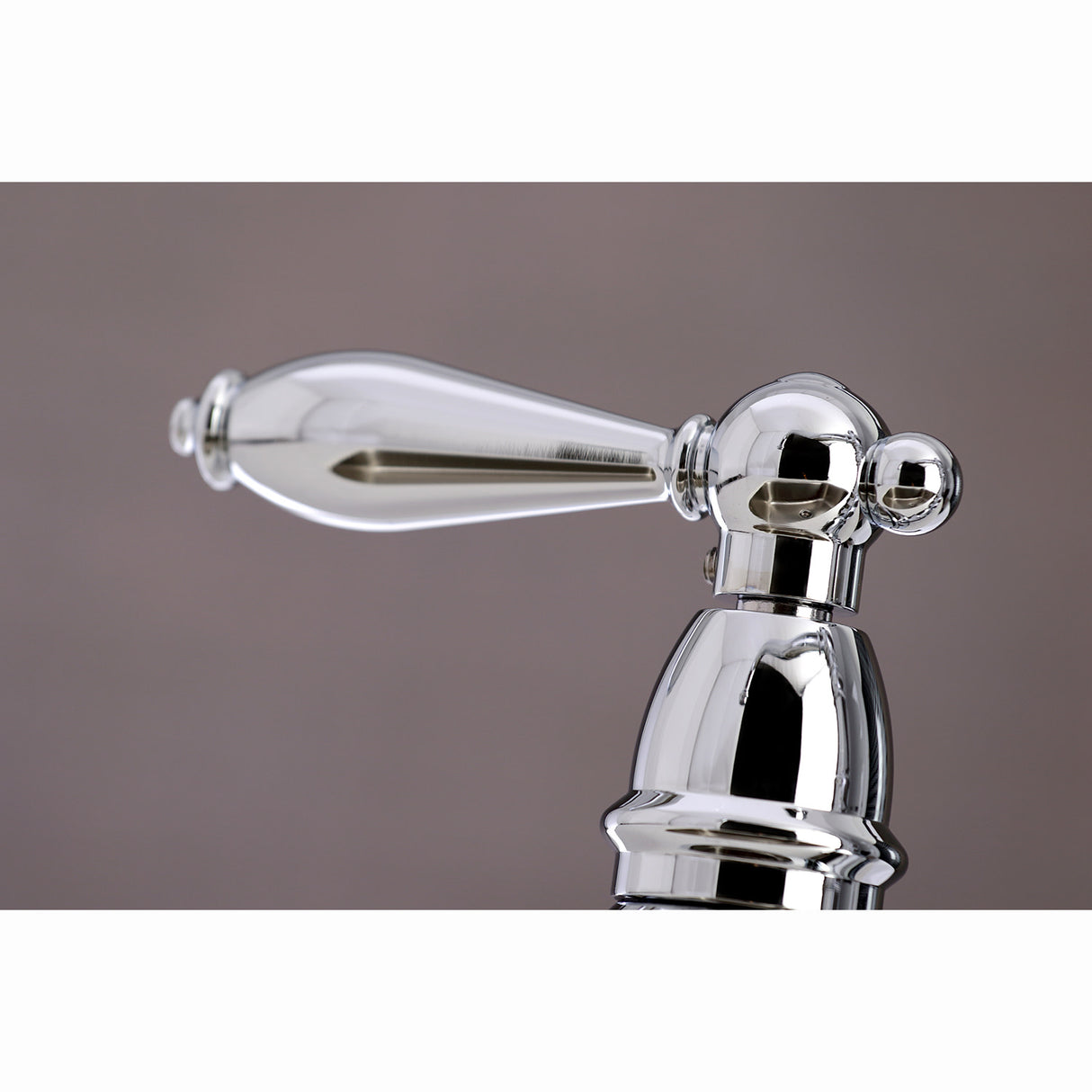 Kingston Brass KS3271ALBS Kitchen Faucet with Side Sprayer, Polished Chrome