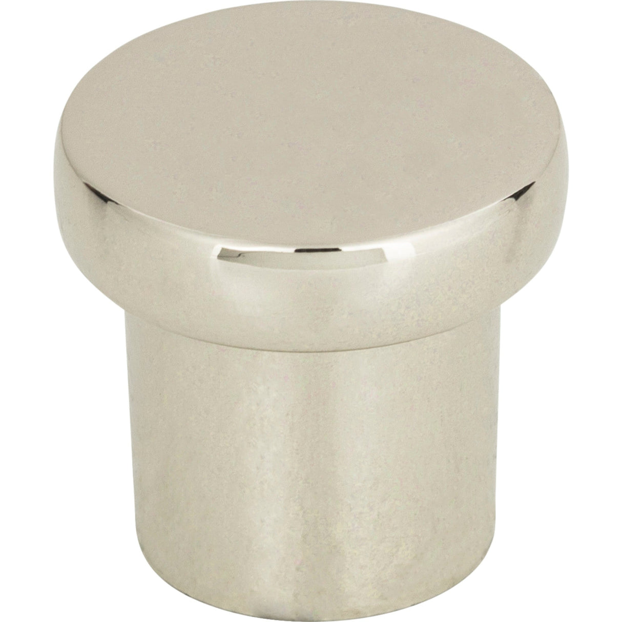Atlas Homewares Chunky Round Knob Small 1 Inch Polished Nickel